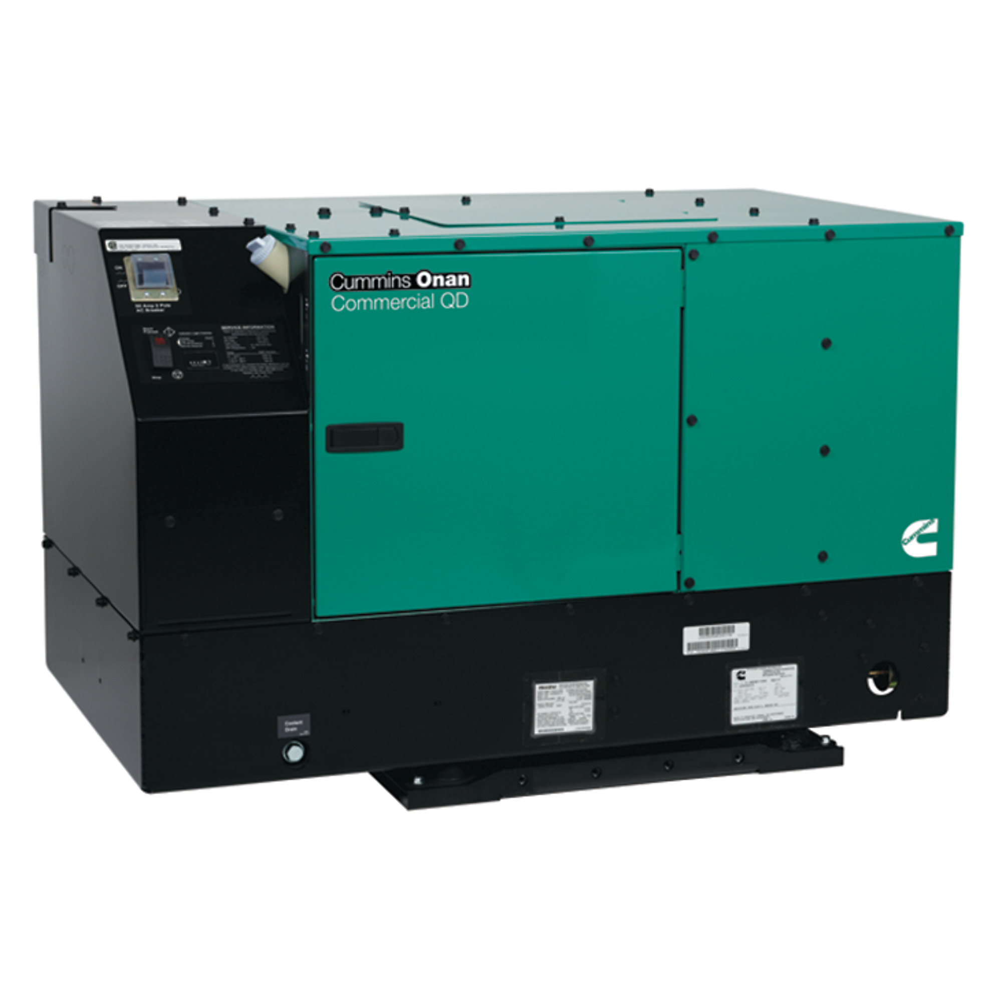 Cummins Onan QD 12000 - 12HDKCD-2209 Diesel Commercial Mobile Generator